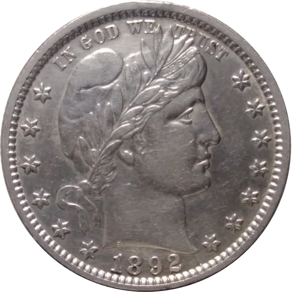 1892-Barber-Liberty-Head-Quarter-#2